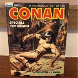 Marvel Conan Comic Book Italy Italian Vtg 1992
